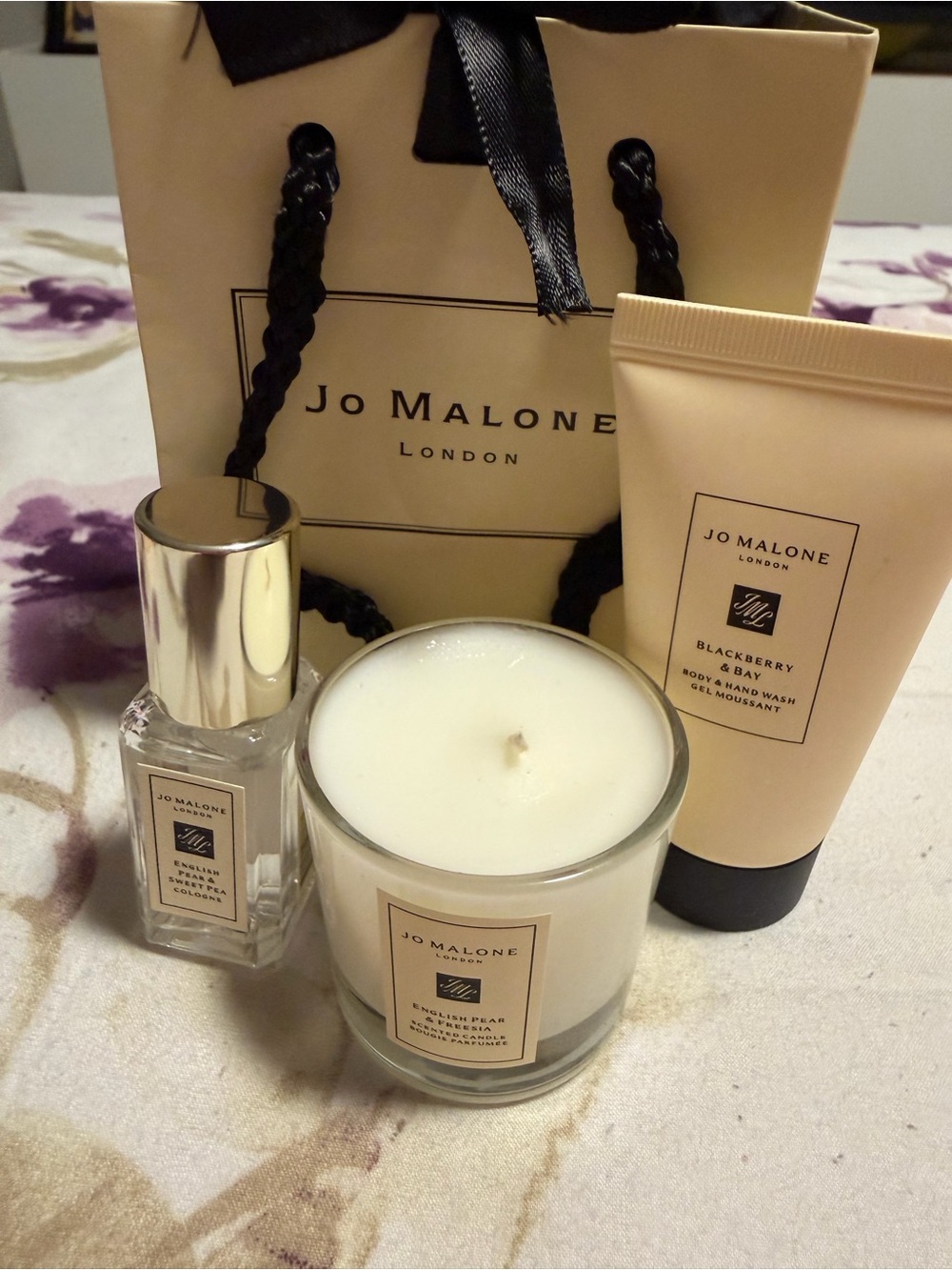 Jo Malone & Black and Candle Gift Trio
